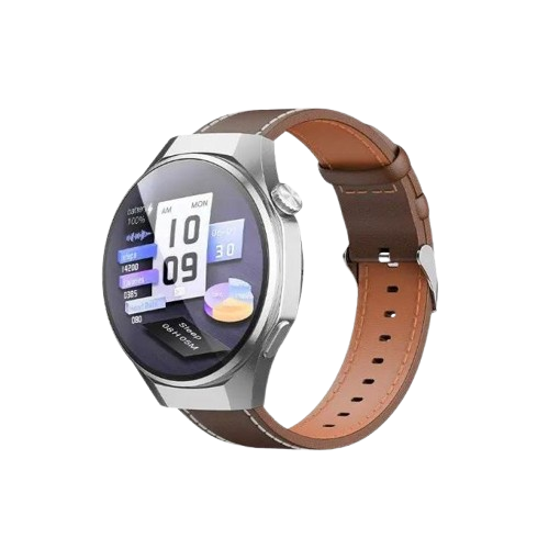 HAVIT M9064 Smartwatch Estilo Clássico À Prova D'água para Empresas com Mostrador Curvo de 60Hz e alta taxa de atualização 3D Dynamic Watch Display