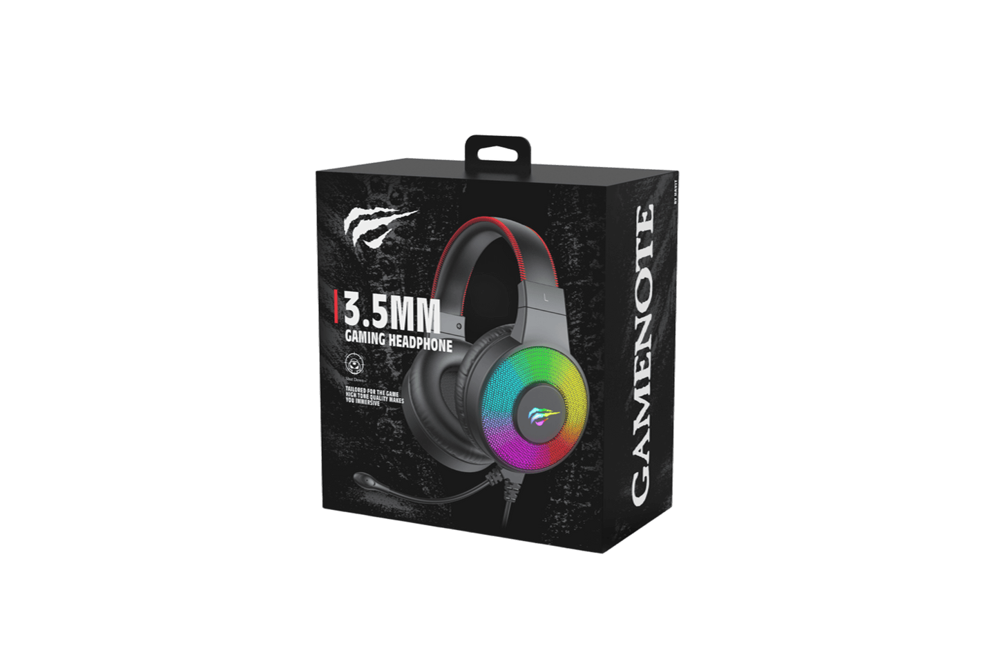Headset Gaming H2013D, com USB, 2*Jack 3.5mm e Microfone