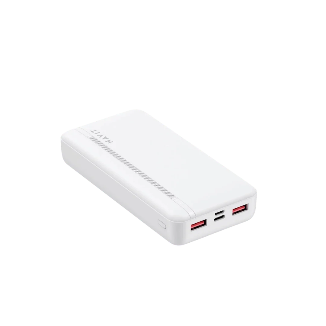 Power Bank Rápido HAVIT PB92 20000mAh Carregador Portátil Duplo PD 20W + 22.5W com Ecr LED
