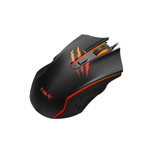 Rato Gamer com Fio USB HAVIT Gamenote MS1027 RGB (3600 DPI)