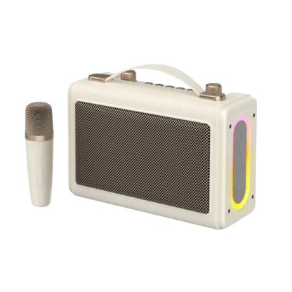 Havit SK823BT alto-falante Bluetooth portátil retrô portátil de karaokê