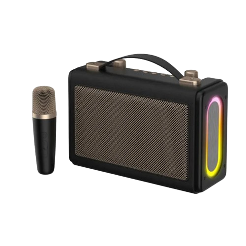 Havit SK823BT alto-falante Bluetooth portátil retrô portátil de karaokê