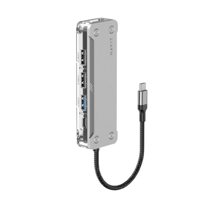 Hub Multiportas USB-C 5 em 1 HAVIT HB4020 (HDMI 4K e PD 100W)