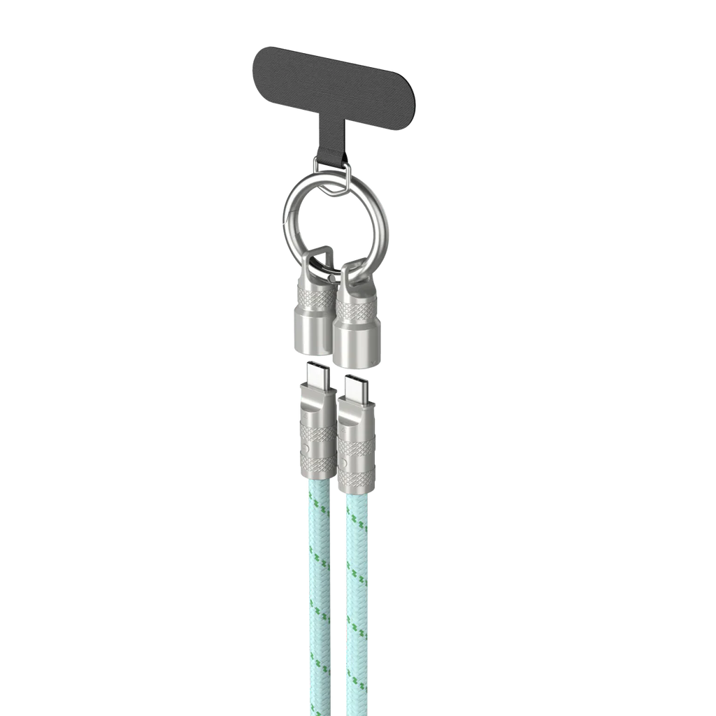 Cabo USB-C para USB-C Crossbody Lanyard HAVIT CB6340 PD 60W (1.2m)