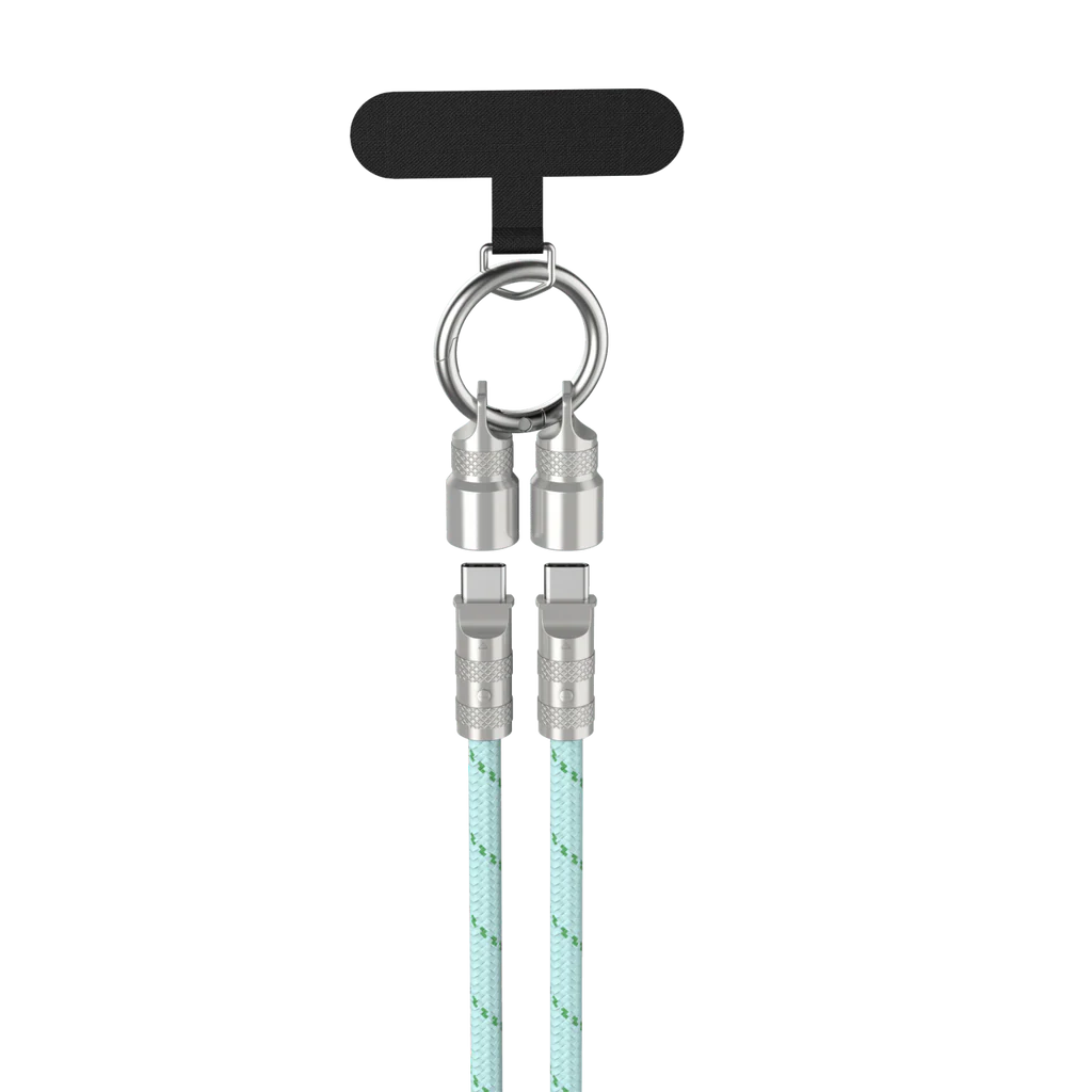 Cabo USB-C para USB-C Crossbody Lanyard HAVIT CB6340 PD 60W (1.2m)