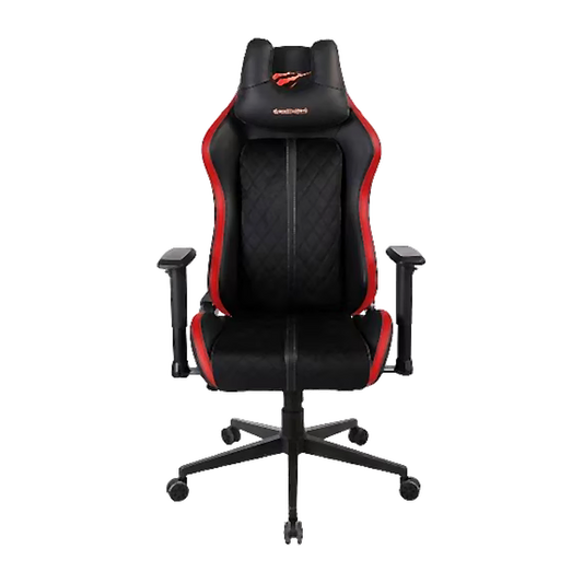 Cadeira Gaming Profissional HAVIT Game-Note GC932A | Estrutura de Aço e Reclinação de Alta Performance Black and Red
