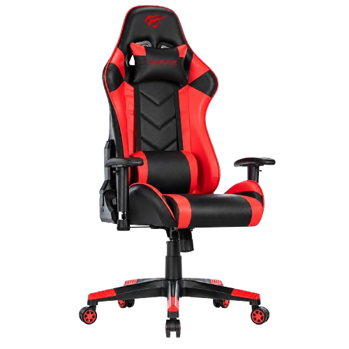 Cadeira Gaming Ergonómica HAVIT GC932 Black and Red Assento de Alta Densidade e Reclinação 166º