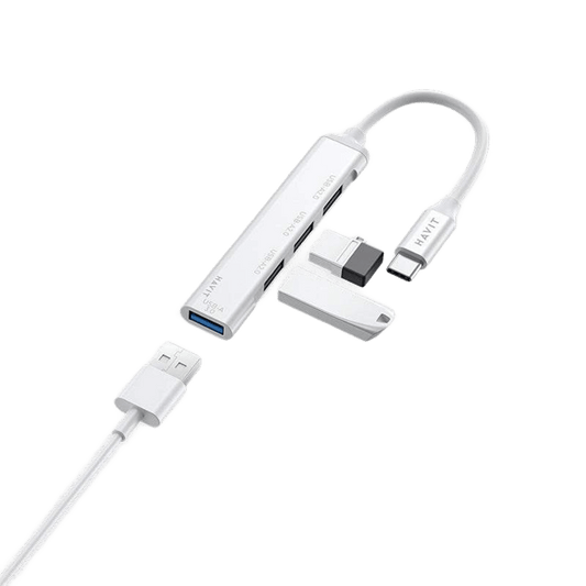 Havit USB-C Hub HB41 4-em-1