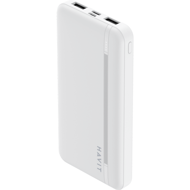 Power Bank Rápido HAVIT PB92 20000mAh Carregador Portátil Duplo PD 20W + 22.5W com Ecr  LED