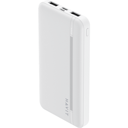 Power Bank Rápido HAVIT PB92 20000mAh Carregador Portátil Duplo PD 20W + 22.5W com Ecr  LED
