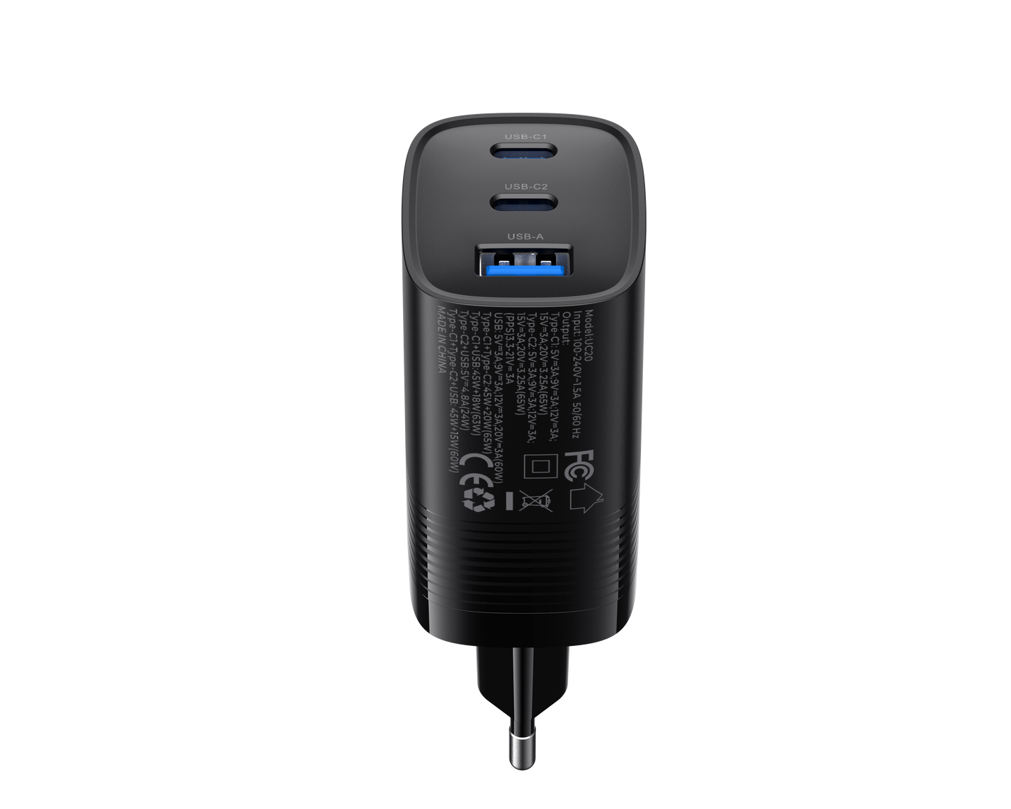 Carregador de Viagem HAVIT UC202 65W