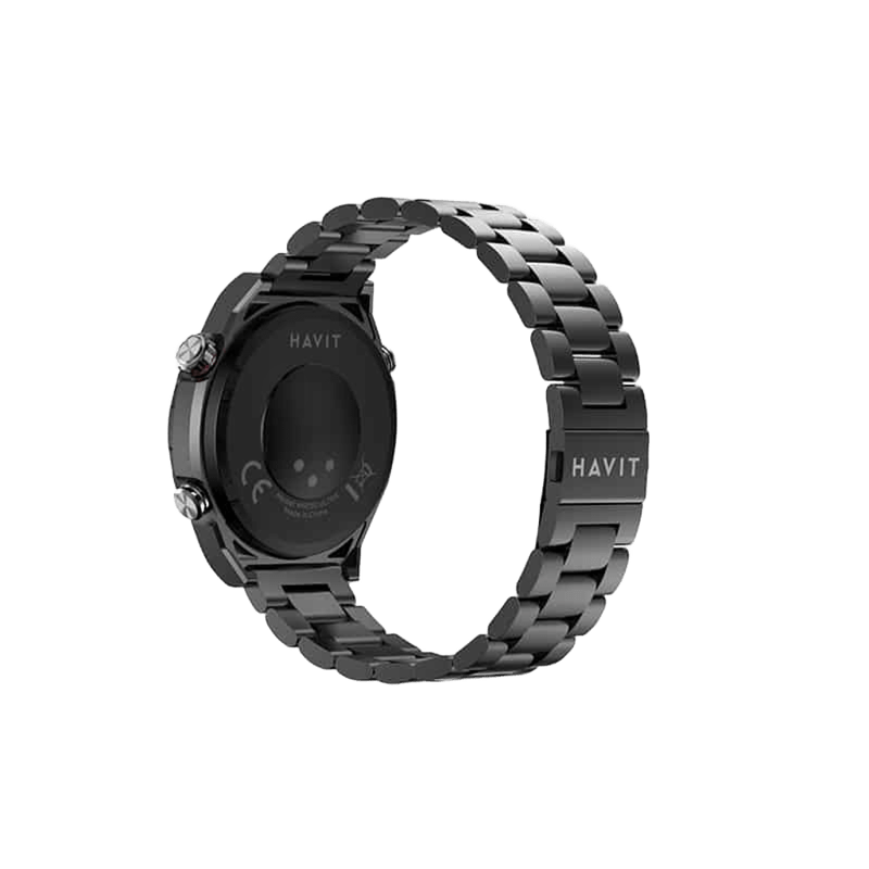 Smartwatch Havit M9030 Ultra 1,43″ AMOLED HD Touch Screen em liga de zinco Cinza