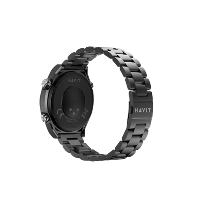 Smartwatch Havit M9030 Ultra 1,43″ AMOLED HD Touch Screen em liga de zinco Cinza