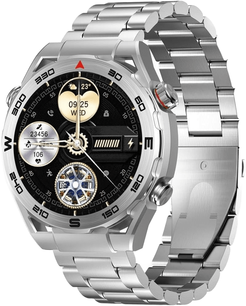 Smartwatch Havit M9030 Ultra 1,43″ AMOLED HD Touch Screen em liga de zinco Cinza