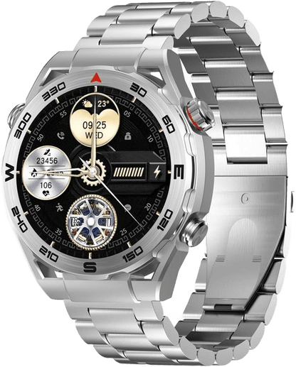 Smartwatch Havit M9030 Ultra 1,43″ AMOLED HD Touch Screen em liga de zinco Cinza