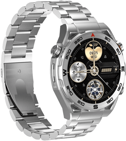 Smartwatch Havit M9030 Ultra 1,43″ AMOLED HD Touch Screen em liga de zinco Cinza