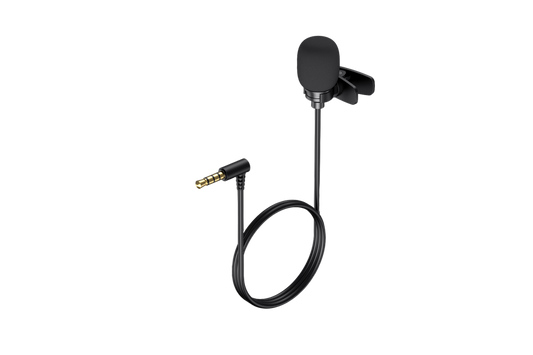 Microfone de Lapela MC361, com Conexão Jack 3.5mm