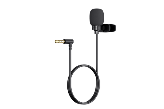 Microfone de Lapela MC361, com Conexão Jack 3.5mm