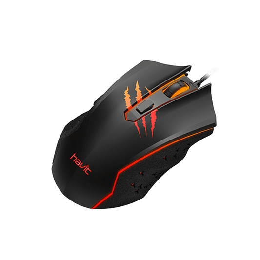 Rato Gaming MS1027 de 2400DPI - Preto