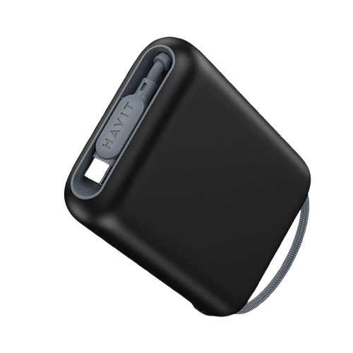 Carregador Portátil Power Bank HAVIT PB32 10000mAh – Com Cabo USB-C Integrado