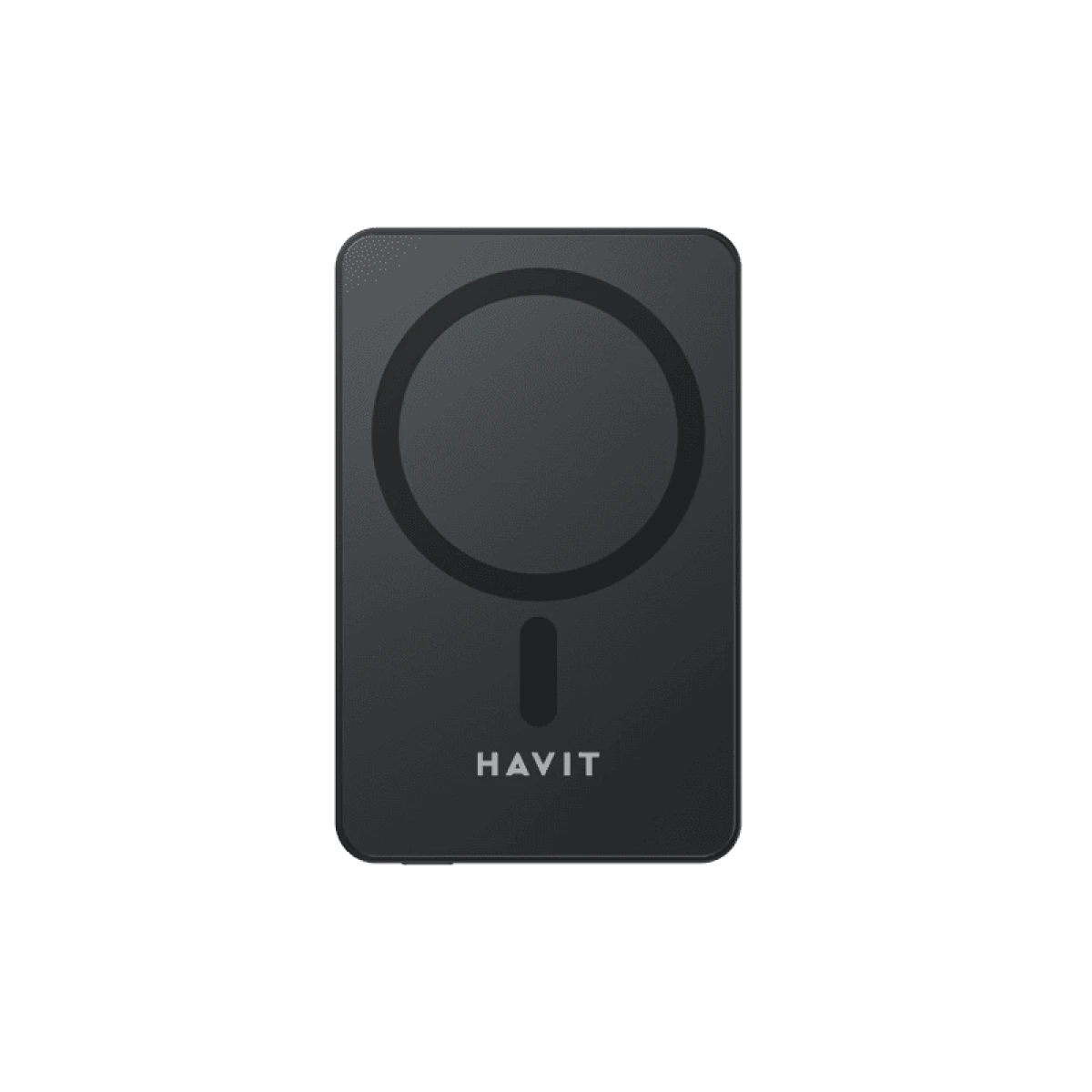 Power Bank Magnético Sem Fios HAVIT PB5224 10000mAh – Acabamento Premium em Alumínio, MagSafe 15W e PD 20W (Cópia)