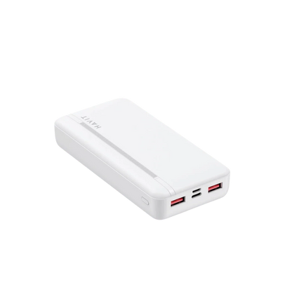 Power Bank Rápido HAVIT PB92 20000mAh Carregador Portátil Duplo PD 20W + 22.5W com Ecr  LED