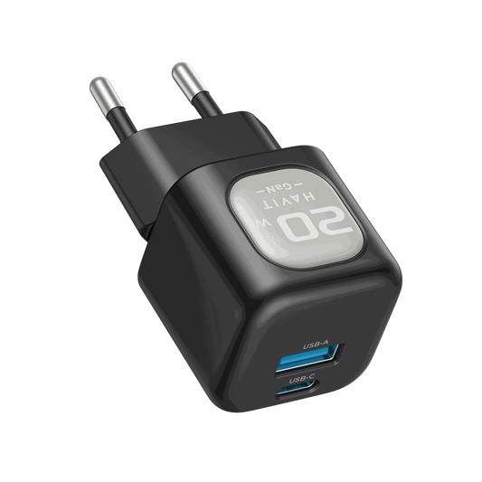 Carregador de Viagem HAVIT UC220 20W GaN