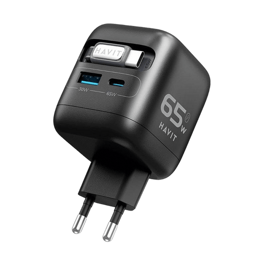 Carregador de Viagem HAVIT UC253 65W GaN