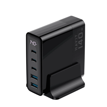 Adaptador de Energia HAVIT UCLE003 GaN de 140W
