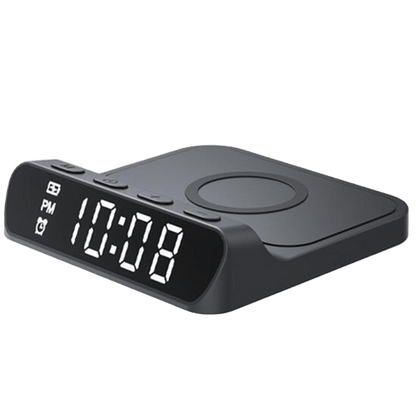 Carregador Qi 3-em-1 sem fio de 15W com alarme W3031