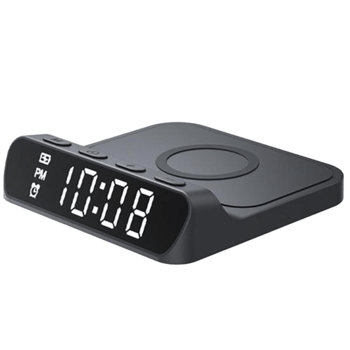 Carregador Qi 3-em-1 sem fio de 15W com alarme