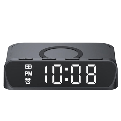 Carregador Qi 3-em-1 sem fio de 15W com alarme W3031