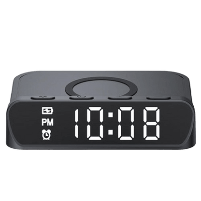 Carregador Qi 3-em-1 sem fio de 15W com alarme W3031
