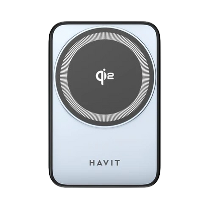 Havit - Estação de Carregamento Sem Fio 3in1 (W3103) - para Telefone/Fones de Ouvido/Relógio, 15W - Preto / Cinza
