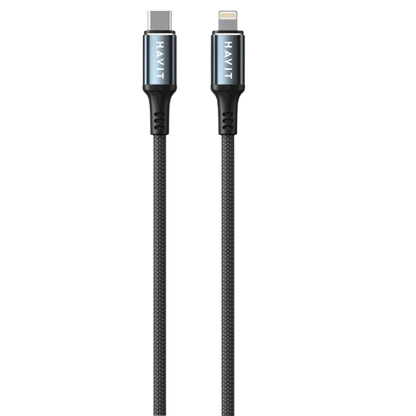 Cabo Tipo-C para Tipo-C HAVIT CB6310 Bicolor PD 60W (1m)