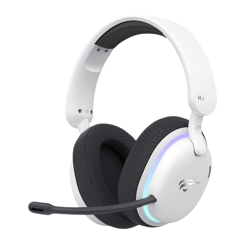 Headset Gamer Sem Fios HAVIT Fuxi-H7 Five-Mode (Áudio Espacial 7.1)
