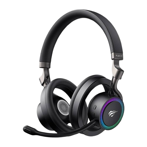 Headset Gamer Sem Fios HAVIT Fuxi-H8 Open-Ear Pro (Áudio Espacial 3D)
