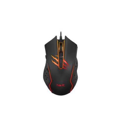 Rato Gamer com Fio USB HAVIT Gamenote MS1027 RGB (3600 DPI)