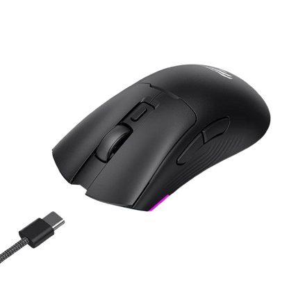 Rato Gamer Quad-Mode HAVIT Gamenote MS966WB RGB (10000 DPI)