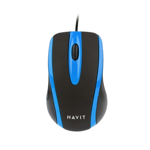 Rato Óptico com Fio USB HAVIT HV-MS753 (1000 DPI)