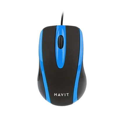 Rato Óptico com Fio USB HAVIT HV-MS753 (1000 DPI)