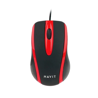 Rato Óptico com Fio USB HAVIT HV-MS753 (1000 DPI)