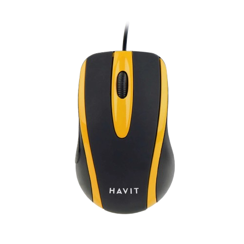 Rato Óptico com Fio USB HAVIT HV-MS753 (1000 DPI)