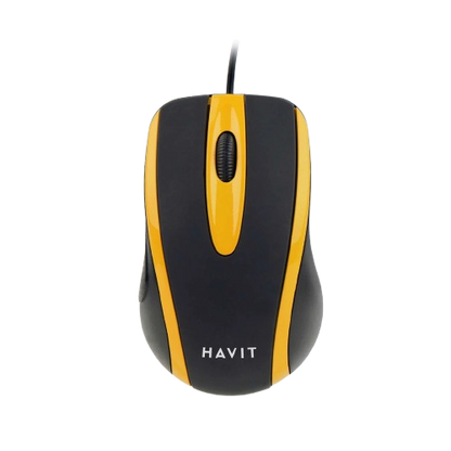 Rato Óptico com Fio USB HAVIT HV-MS753 (1000 DPI)