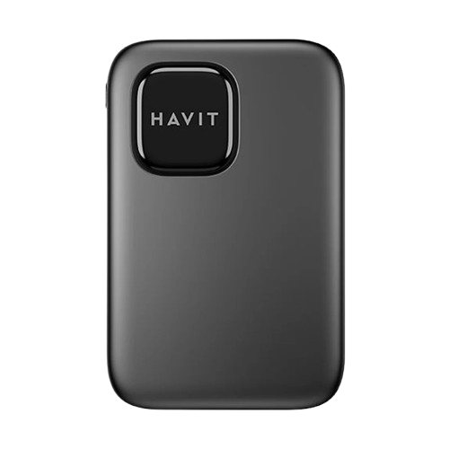 Power Bank Rápido HAVIT PB31 10000mAh   Carregador Portátil Ultra-Rápido PD 25W + 22.5W com Ecrã LED
