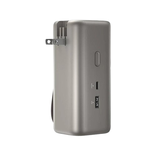 Carregador Híbrido 3-em-1 Power Bank HAVIT PB37 10000mAh – Ultra-Rápido GaN 65W com Tomada AC e Cabo Retrátil.