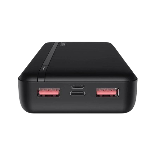 Power Bank Rápido HAVIT PB92 PRETO 20000mAh Carregador Portátil Duplo PD 20W + 22.5W com Ecrã LED